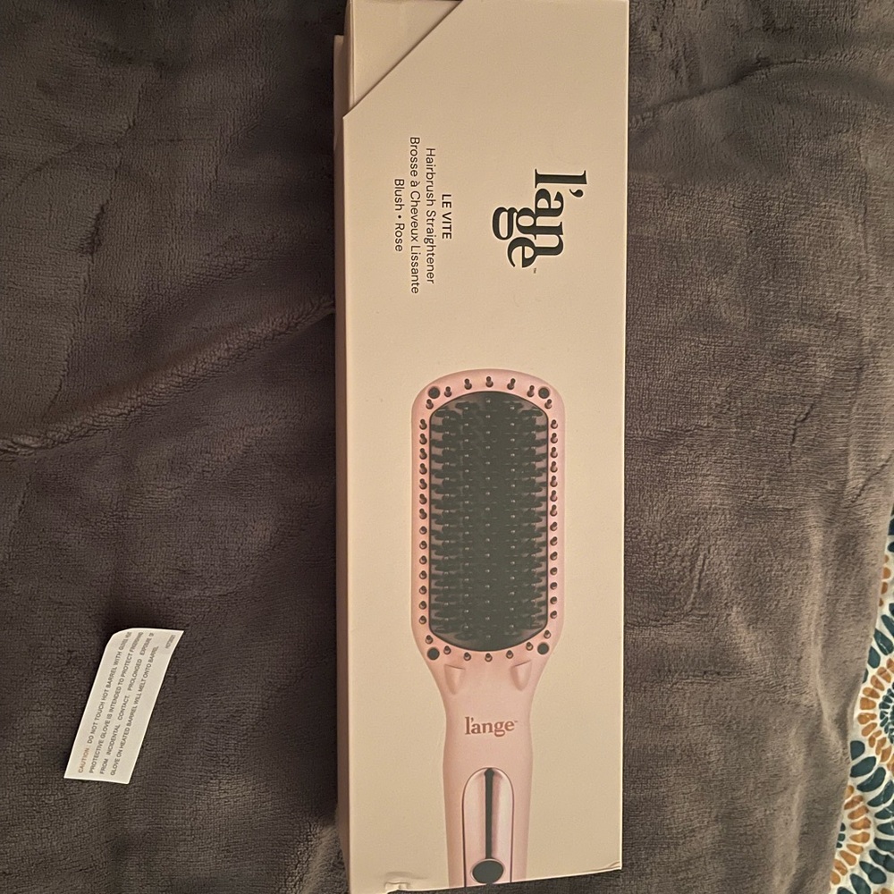 Lange straightener brush